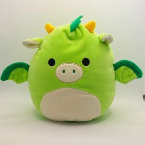 Squishmallows - Dexter the Dragon 10" Green  2019 UltraSoft Plush